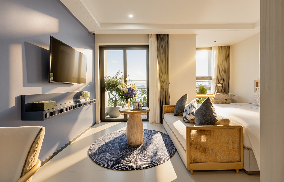 Sun Centro Town với đa dạng loại hình căn hộ, đáp ứng nhu cầu an cư nghỉ dưỡng và đầu tư lưu trú. Ảnh: Sun Property.