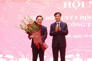 Tân Phó Bí thư Thành ủy Hà Nội Nguyễn Đức Trung: Lấy dân làm gốc, thúc đẩy đổi mới quản trị Thủ đô