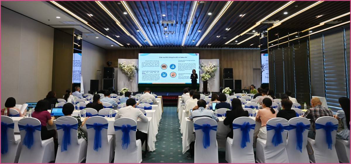 Cục Báo chí tập huấn công tác chuyển đổi số cho các cơ quan báo chí năm 2025 tại Khánh Hòa.