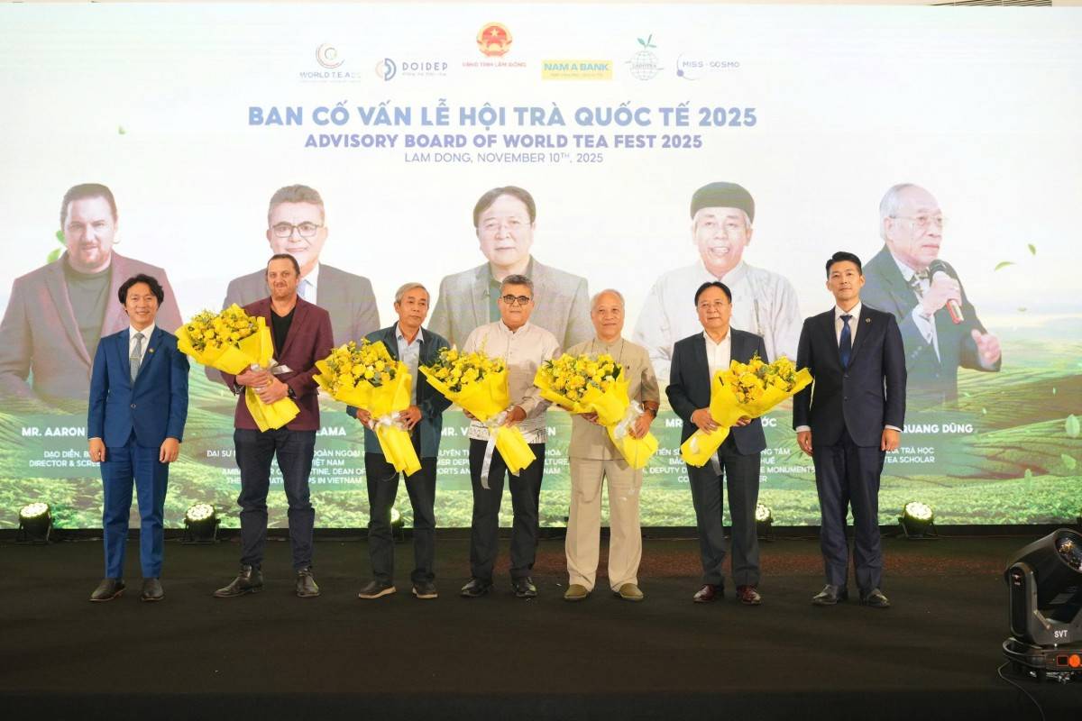 Lễ hội Trà Quốc tế – World Tea Fest 2025: Hội tụ 60 đại sứ và 20.000 khách tham dự tại Lâm Đồng