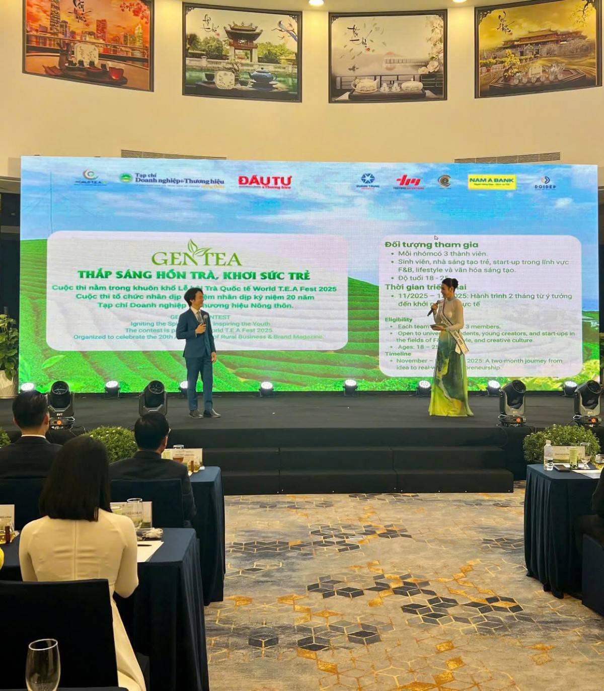 Cuộc thi GEN TEA 2025: Lan tỏa tinh thần khởi nghiệp cùng lễ hội Trà quốc tế World T.E.A Fest 2025