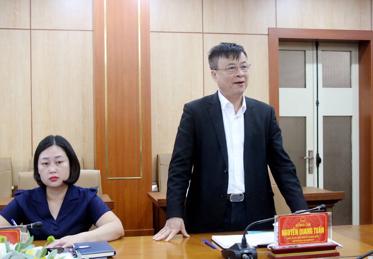 Phú Thọ hợp tác với ICOGroup phát triển Trường Cao đẳng nghề quy mô 300 tỷ đồng