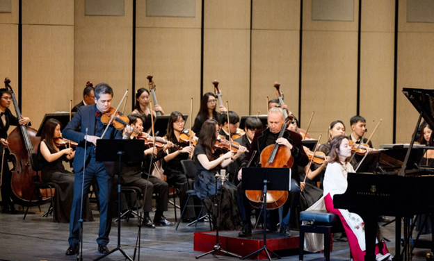 Dàn nhạc Giao hưởng Hà Nội đã có chuỗi hợp tác với nhiều nhạc trưởng và nghệ sĩ danh tiếng.