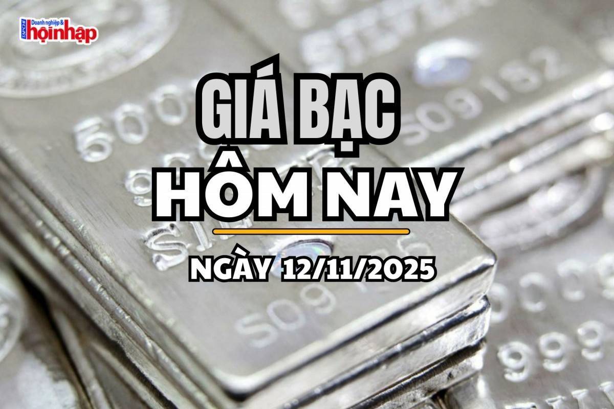 Giá bạc hôm nay 12/11/2025: Giá bạc giữ đà tăng mạnh