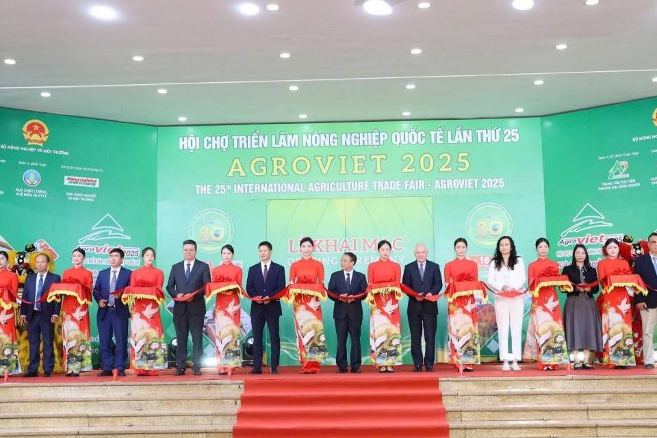 Khai mạc Hội chợ Triển lãm nông nghiệp quốc tế 2025