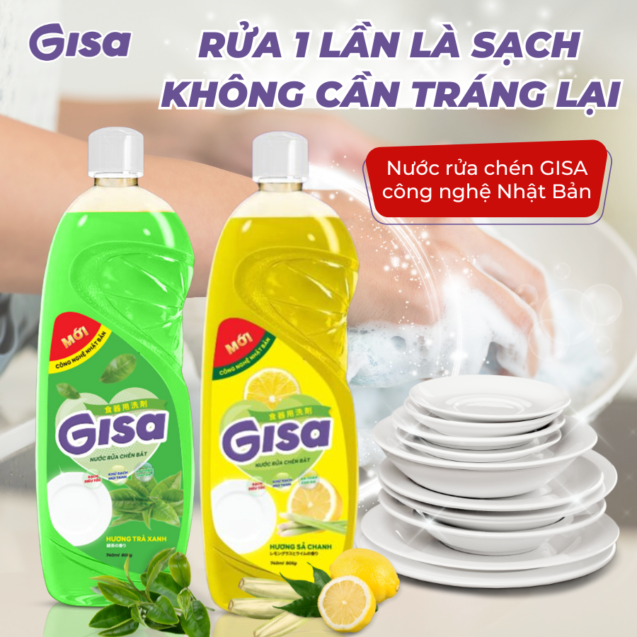 GISA – Thương hiệu Việt mang tinh thần Nhật trong từng giọt sạch