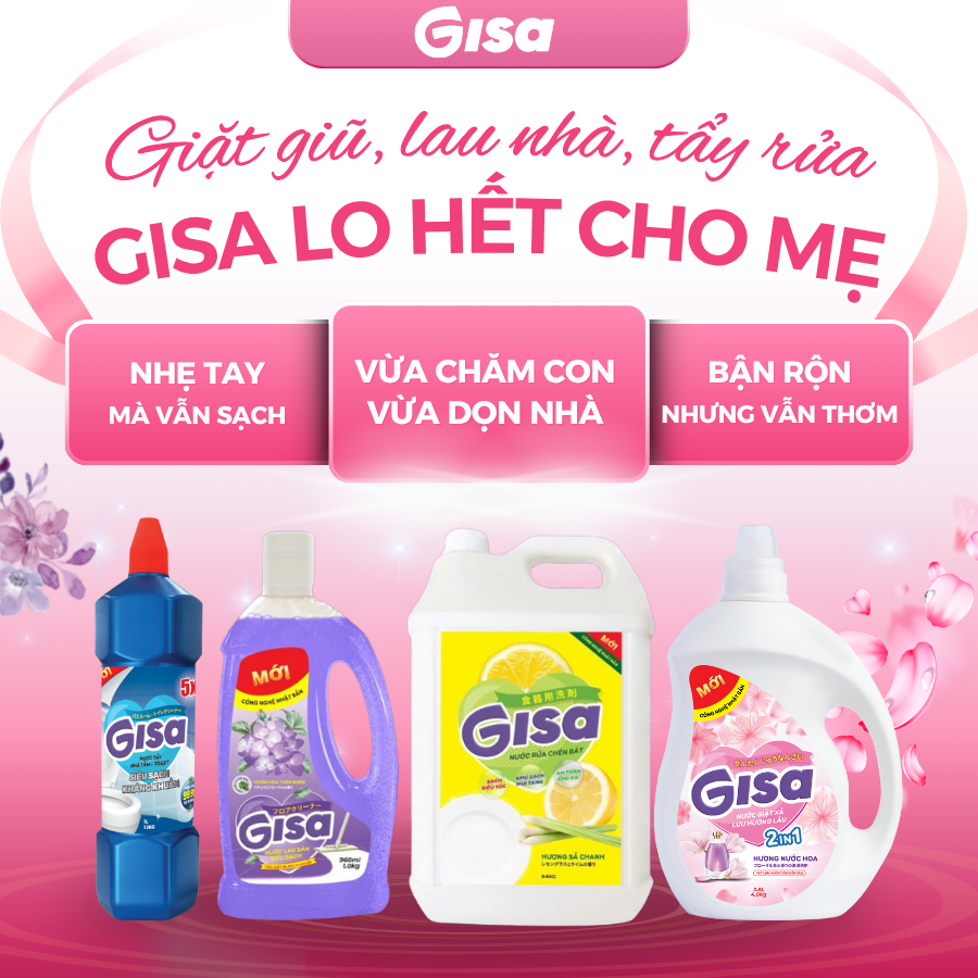 GISA – Thương hiệu Việt mang tinh thần Nhật trong từng giọt sạch
