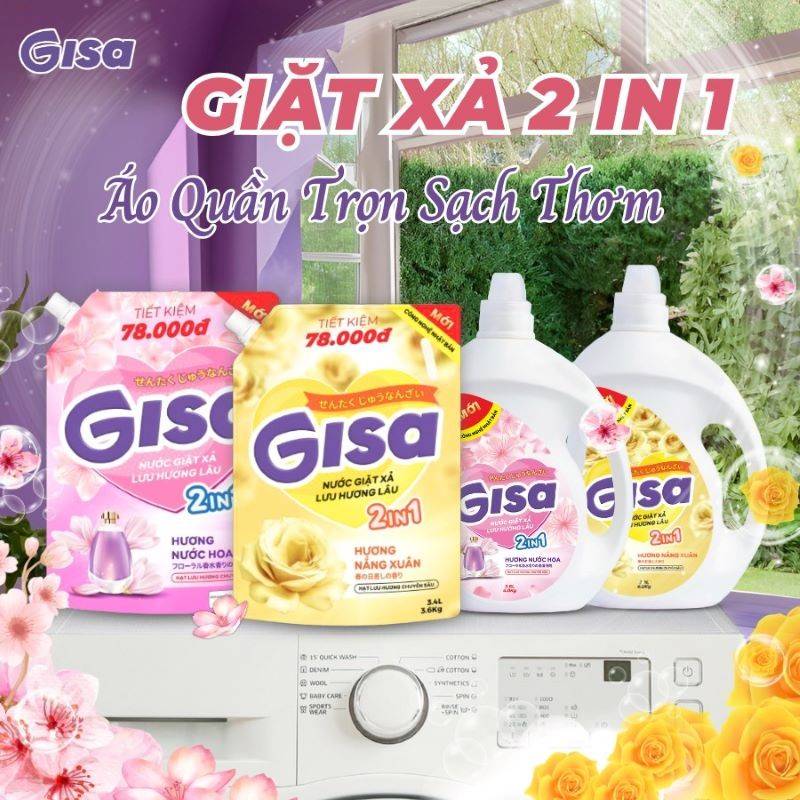 GISA – Thương hiệu Việt mang tinh thần Nhật trong từng giọt sạch