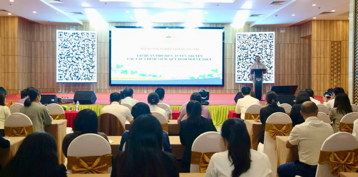 Quảng Trị: Tập huấn chính sách thuế mới năm 2025 cho cộng đồng doanh nghiệp