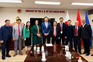 Lãnh đạo Hiệp hội Doanh nghiệp tỉnh Đắk Lắk thăm và làm việc với Đại sứ quán Việt Nam tại Nhật Bản