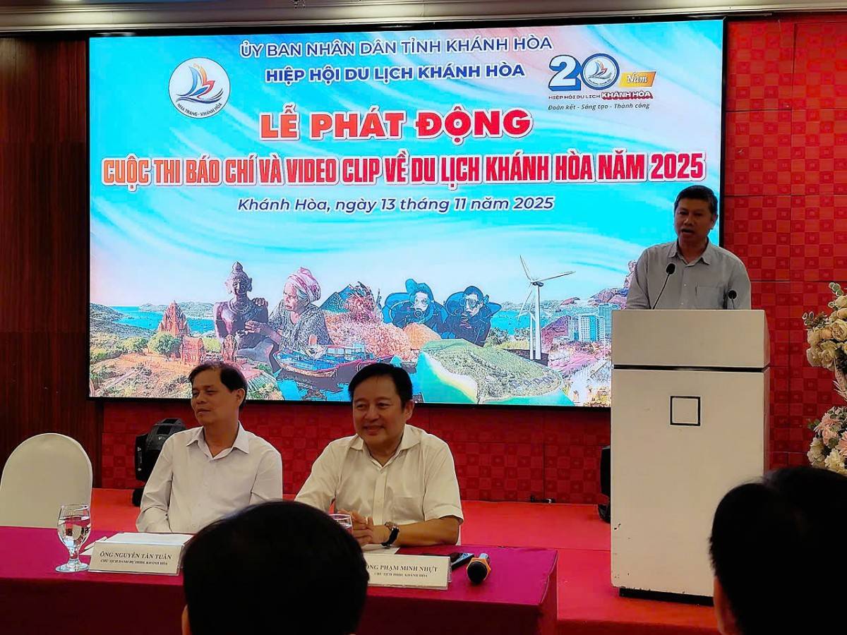 Khởi động Cuộc thi báo chí và video clip: “Du lịch Khánh Hòa - Bức tranh đa sắc”