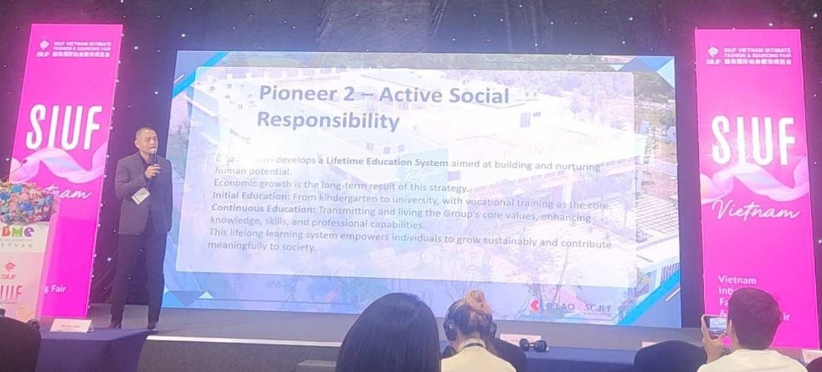 Triển lãm chuyên ngành dệt may về đồ trẻ em và đồ nội y