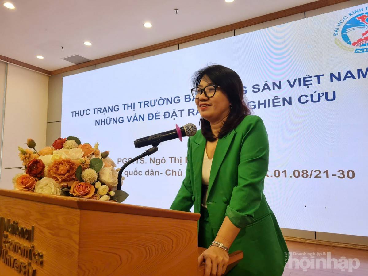 PGS.TS. Ngô Thị Phương Thảo: Điều tiết thị trường bất động sản cần tìm 