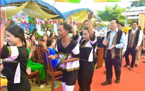 Phó Thủ tướng Mai Văn Chính dự Ngày hội Đại đoàn kết tại xã Bắc Khánh Vĩnh, Khánh Hòa