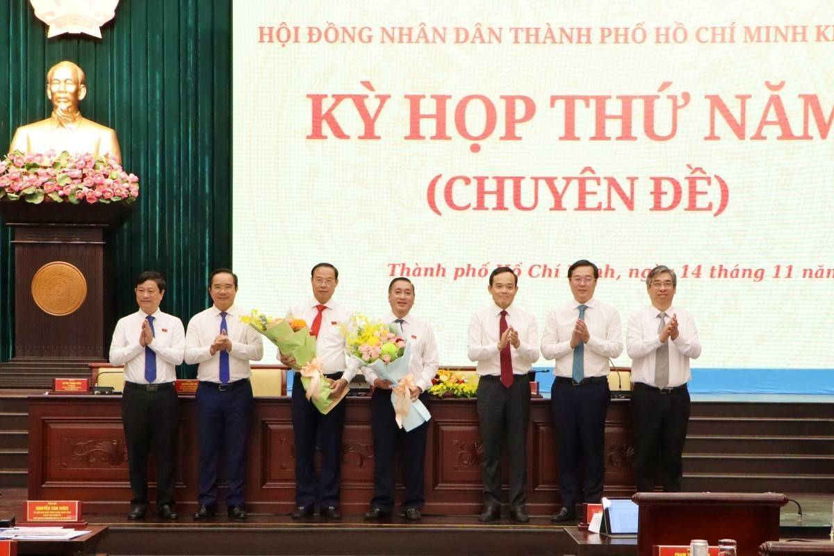 TP. Hồ Chí Minh kiện toàn nhân sự: Ba Phó Chủ tịch UBND mới được bầu tại kỳ họp chuyên đề
