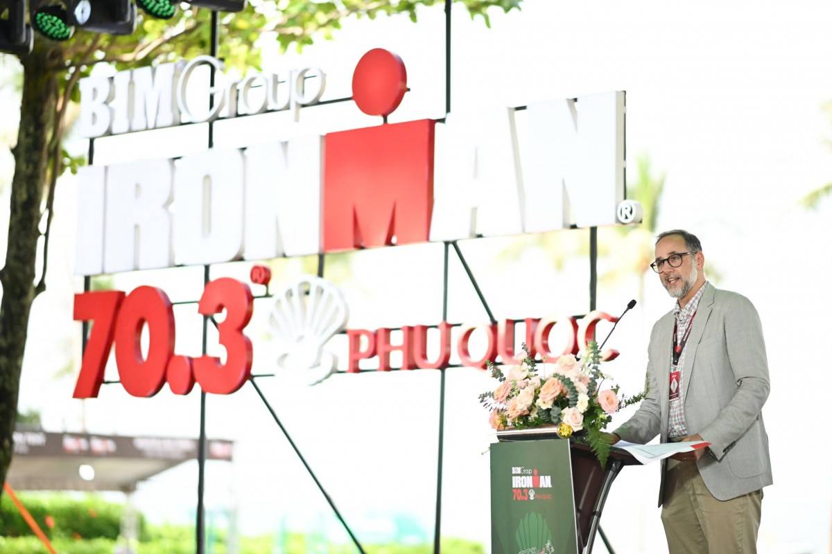 Đại diện Ban tổ chức Sunrise Events Vietnam_ Ông Robert Zamacona, Tổng giám đốc Sunrise Events Vietnam.2