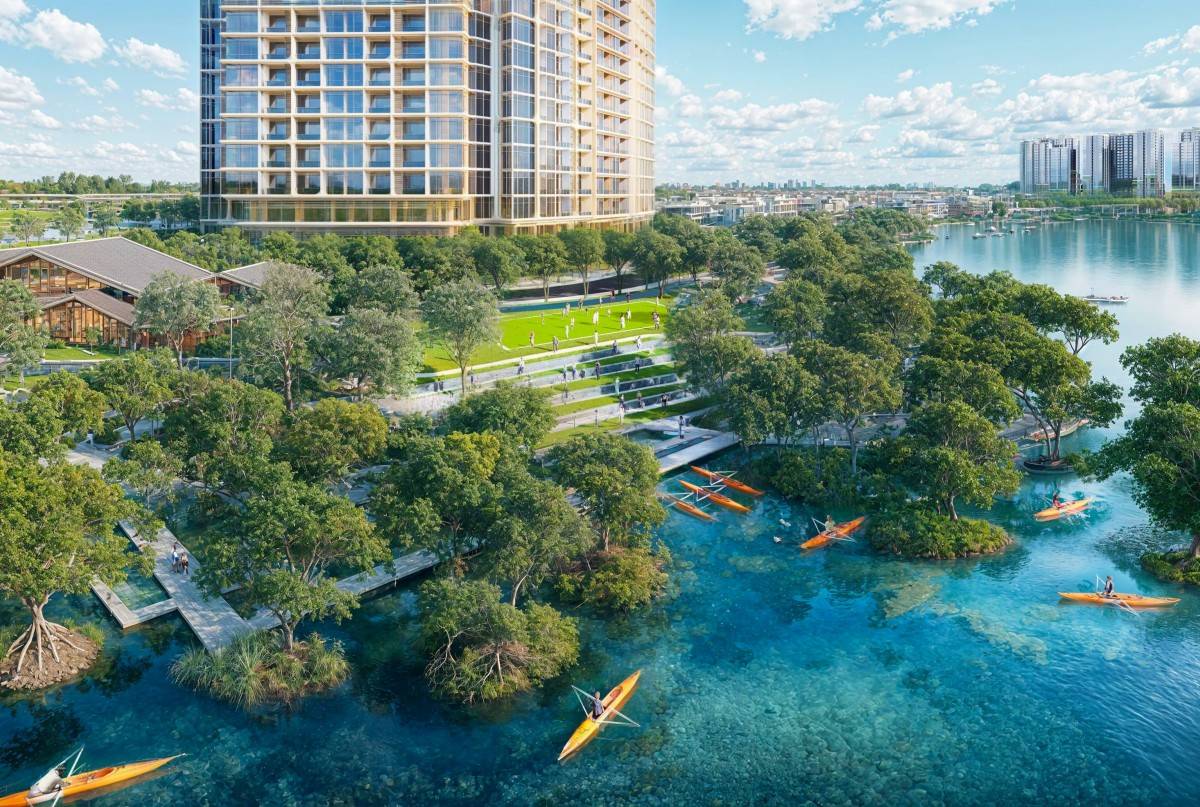 Charmora City áp dụng mô hình Sponge City, hướng tới đô thị xanh bền vững.