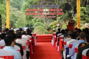 Quảng Trị: Khánh thành công trình tôn tạo Hang Tám Cô