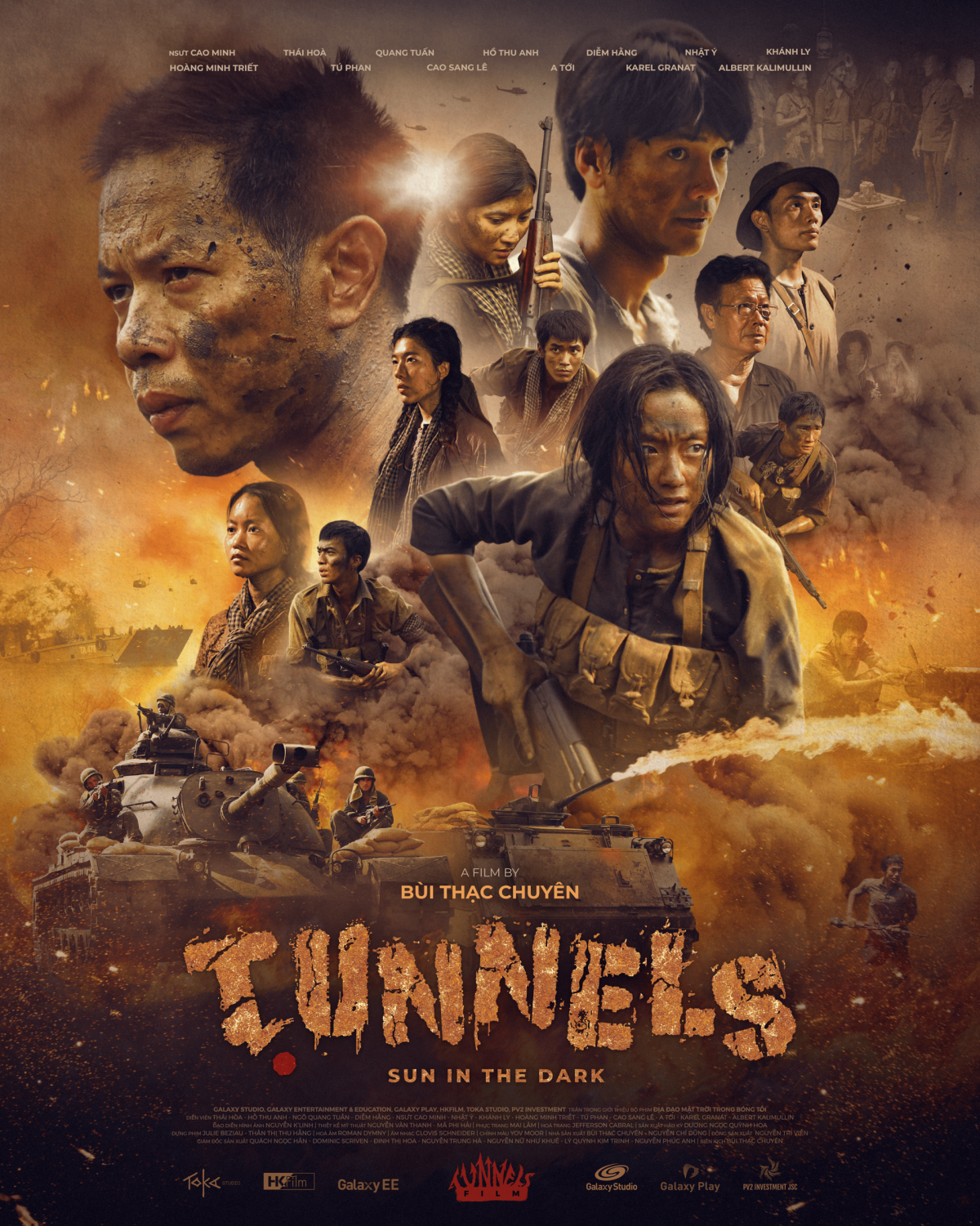 Poster phim “Địa đạo: Mặt trời trong bóng tối”