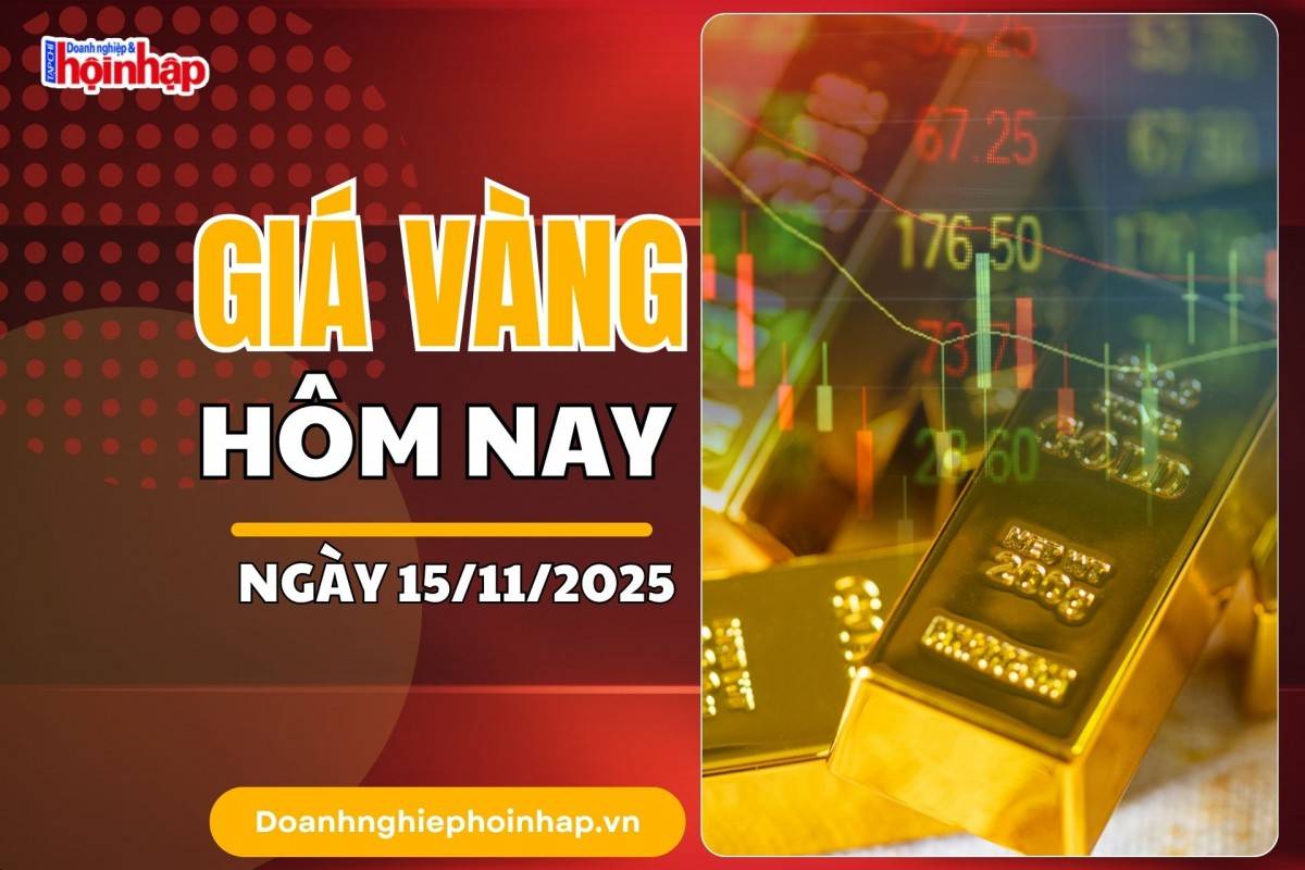 Giá vàng hôm nay 15/11: Vàng nhẫn, vàng miếng đồng loạt 