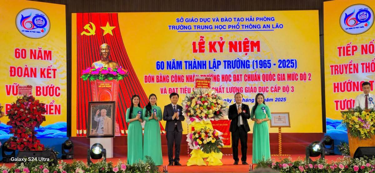 THPT An Lão kỷ niệm 60 năm: Hành trình từ “mái trường giữa bom đạn” đến biểu tượng giáo dục của Hải Phòng