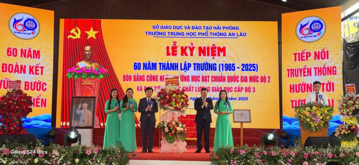 THPT An Lão kỷ niệm 60 năm: Hành trình từ “mái trường giữa bom đạn” đến biểu tượng giáo dục của Hải Phòng