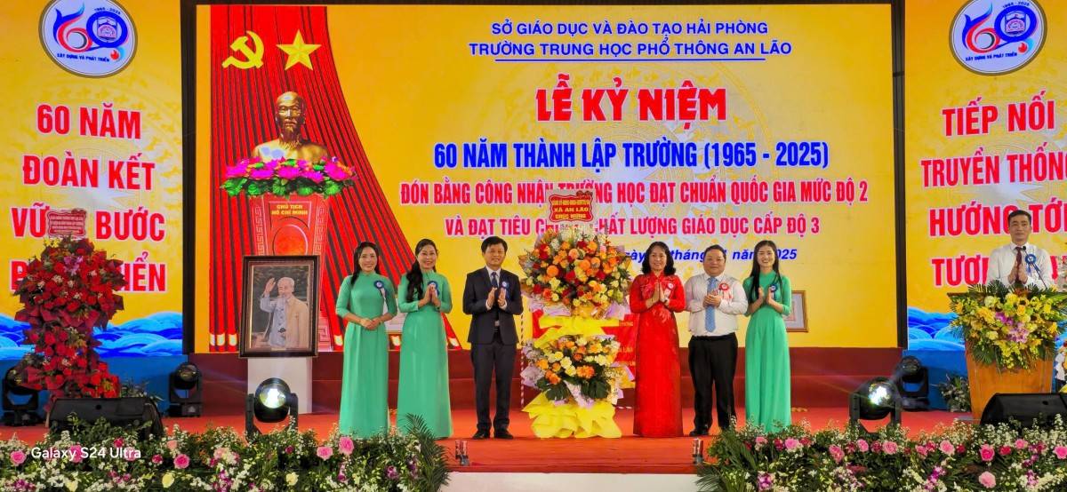 THPT An Lão kỷ niệm 60 năm: Hành trình từ “mái trường giữa bom đạn” đến biểu tượng giáo dục của Hải Phòng