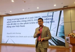 ThS Nguyễn Anh Dương: Tăng trưởng bền vững tạo nền tảng ổn định cho thị trường bất động sản