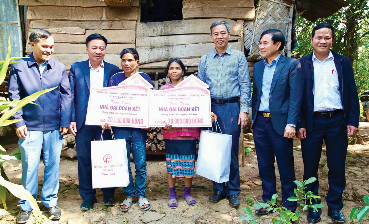 Quảng Trị: Ủy ban Mặt trận Tổ quốc nâng cao hiệu quả an sinh xã hội, giảm nghèo bền vững