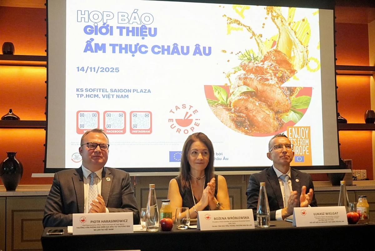 Họp báo Khám phá ẩm thực châu Âu 