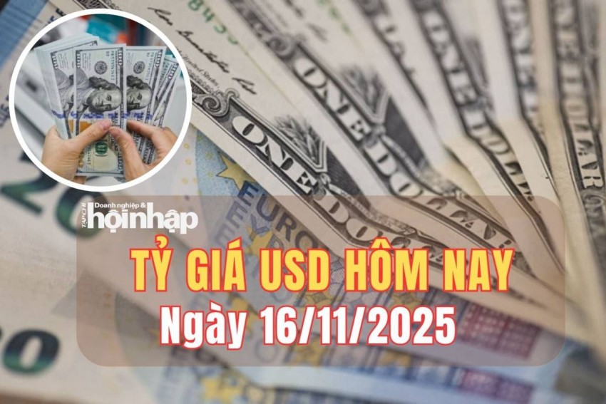 Tỷ giá USD hôm nay 16/11/2025: Đồng USD thế giới giảm nhẹ cả tuần