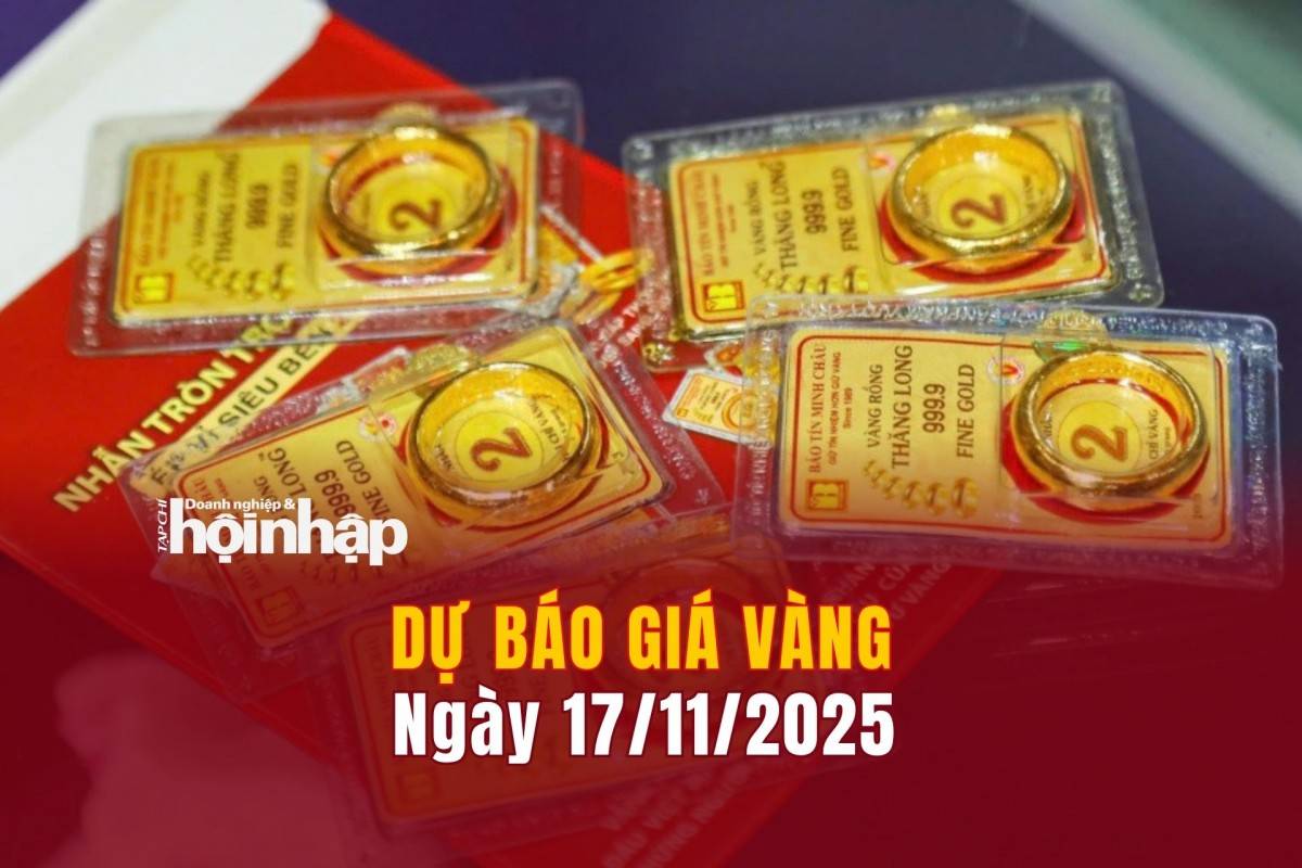 Dự báo giá vàng 17/11/2025