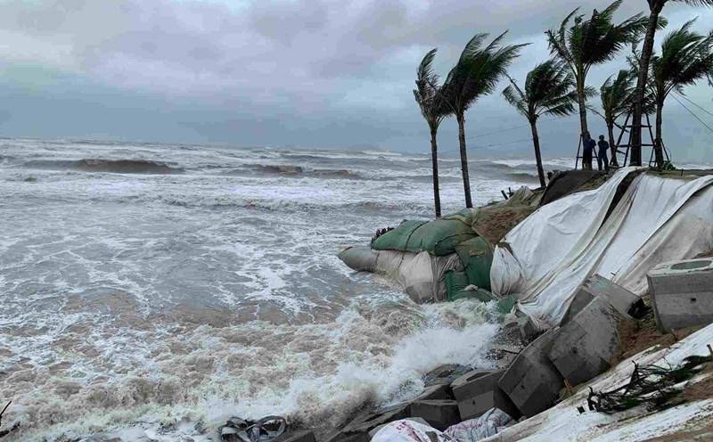 Cảnh báo gió giật cấp 10 trên vùng biển Đà Nẵng và và đặc khu Hoàng Sa