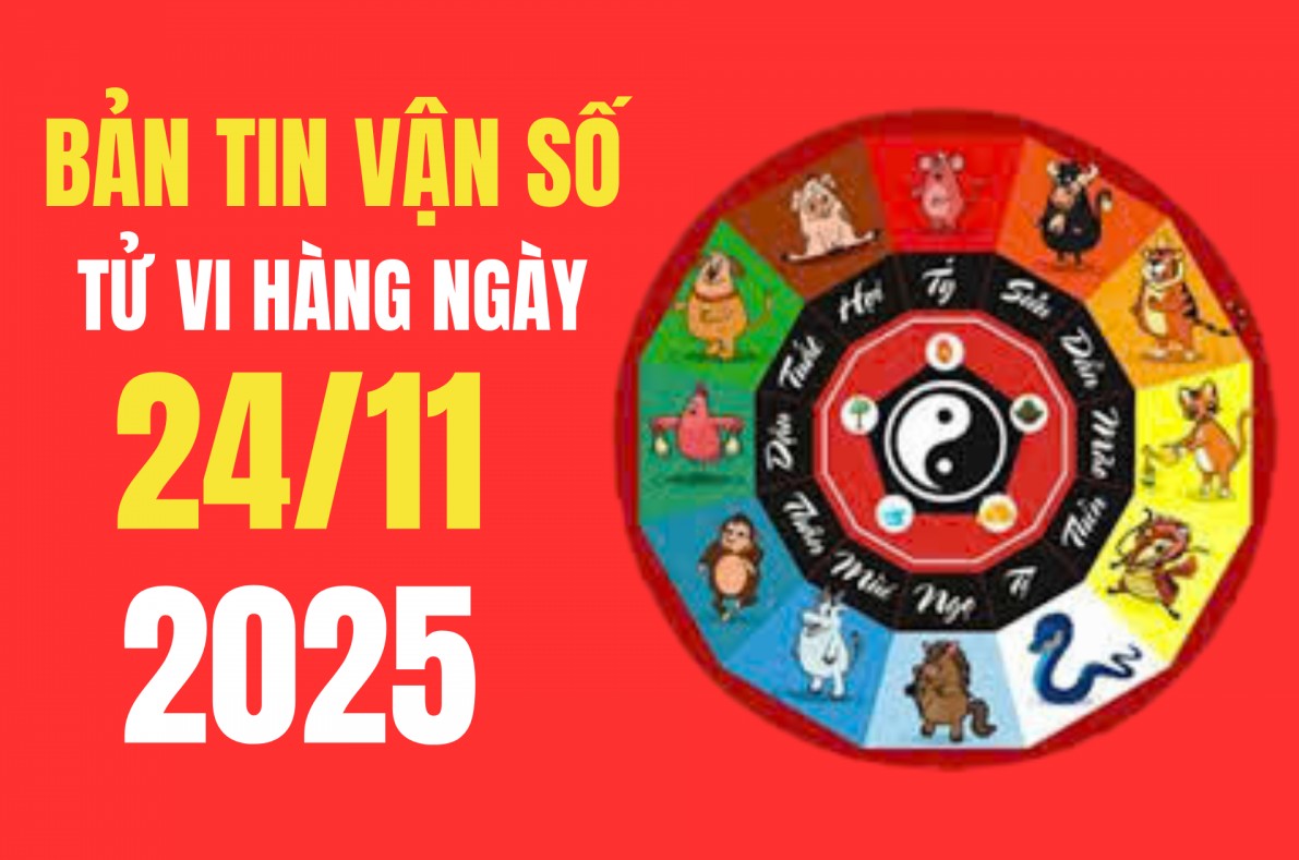 Tử vi - Vận số ngày 24/11/2025: Mặc màu gì hợp bản mệnh, hút tài lộc cho cả ngày?