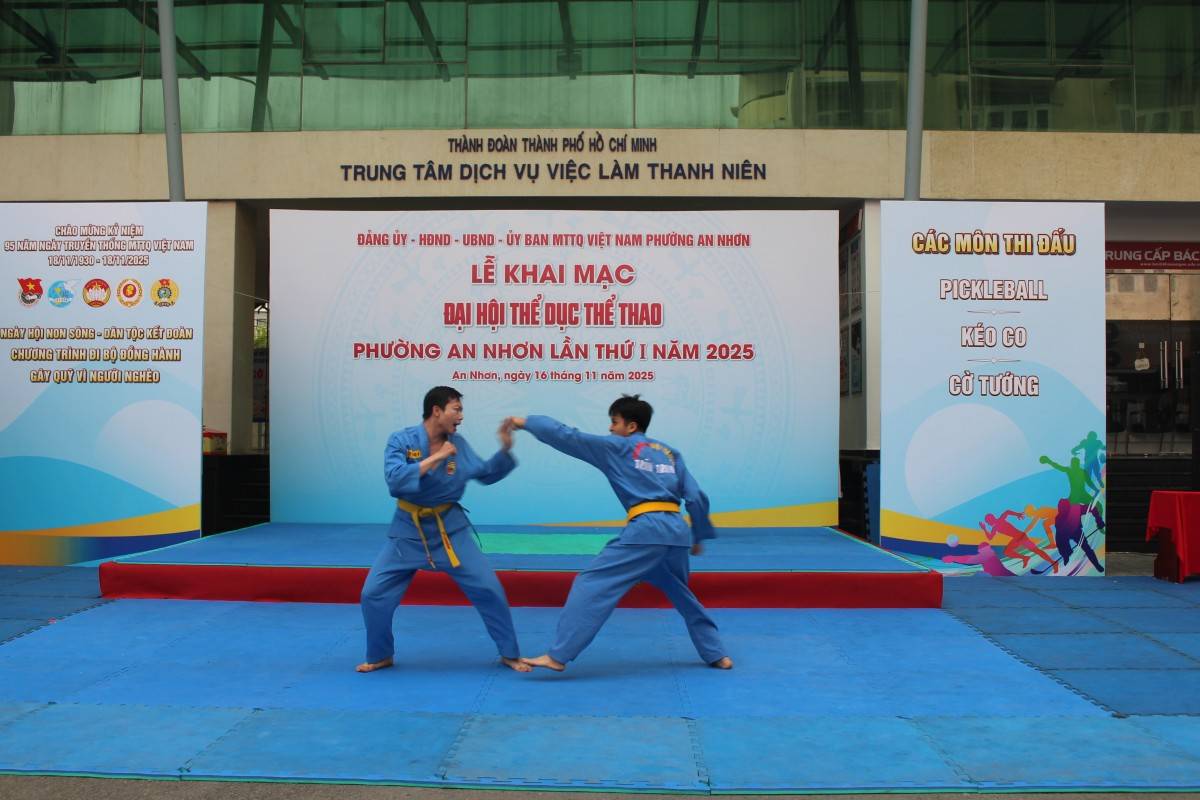 Phường An Nhơn (TP.HCM) khai mạc Đại hội Thể dục thể thao toàn dân và gây quỹ Vì Người nghèo