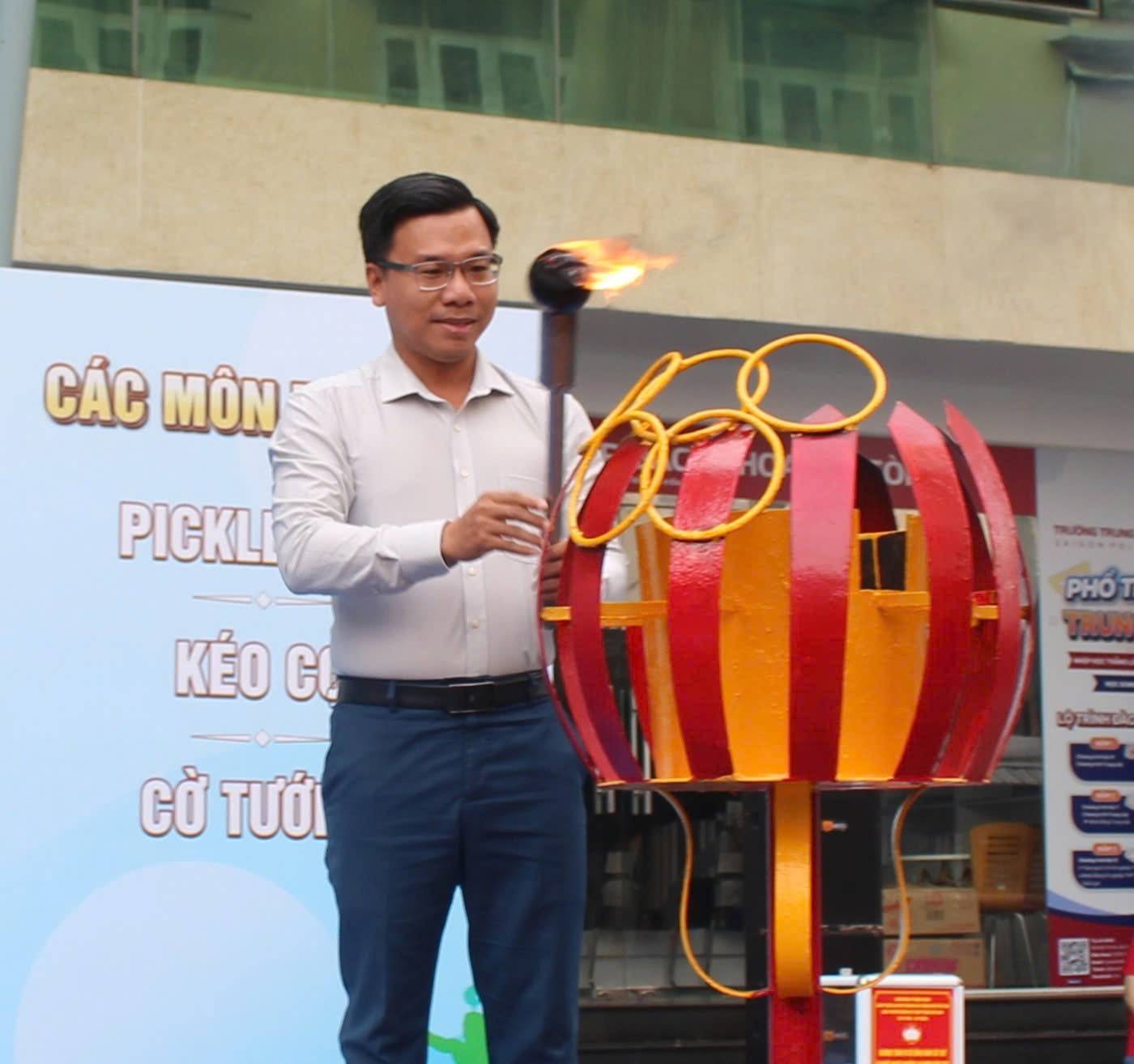 Phường An Nhơn (TP.HCM) khai mạc Đại hội Thể dục thể thao toàn dân và gây quỹ Vì Người nghèo