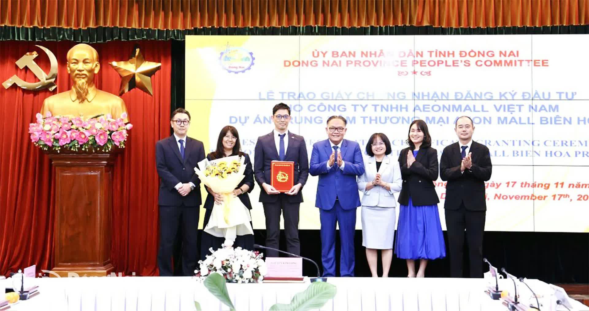 Đồng Nai đón dự án AeonMall Biên Hòa hơn 6.000 tỷ đồng, quy mô lớn nhất Việt Nam