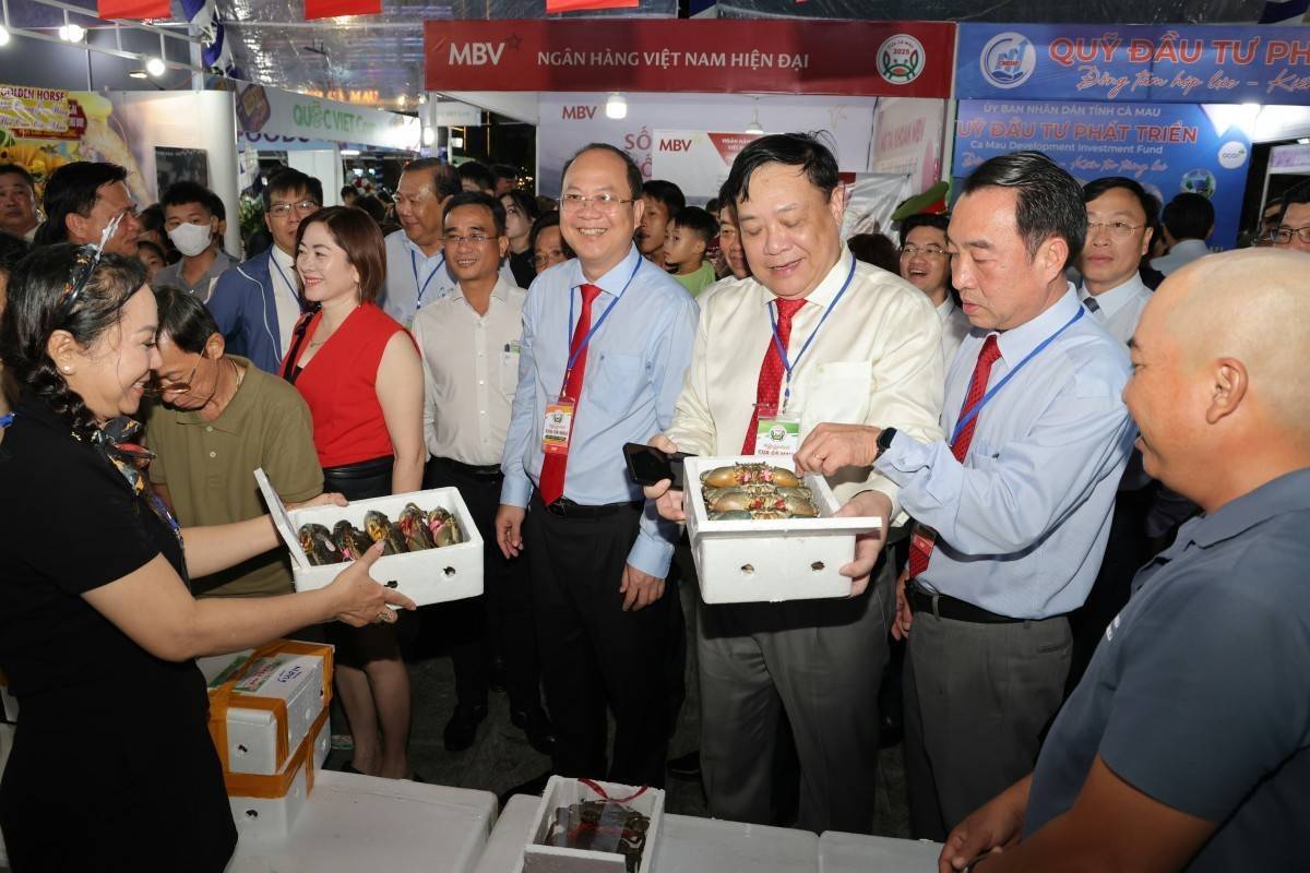 Cà Mau tăng tốc đưa ngành hàng cua thành thương hiệu quốc gia