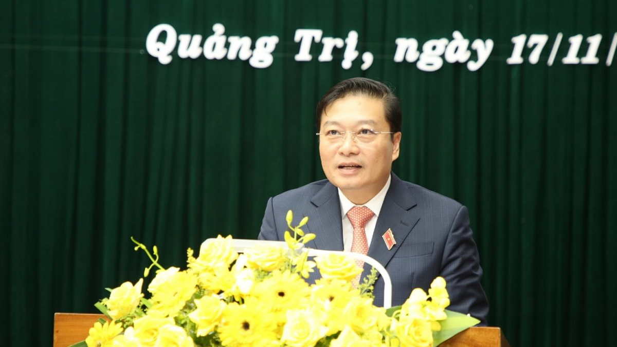 Ông Lê Hồng Vinh giữ chức Chủ tịch UBND tỉnh Quảng Trị