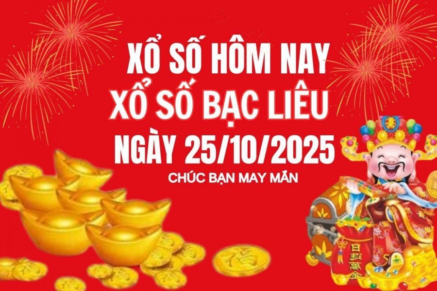 XSBL 25/11, Kết quả xổ số Bạc Liêu hôm nay 25/11/2025, Trực tiếp XSBL ngày 25 tháng 11