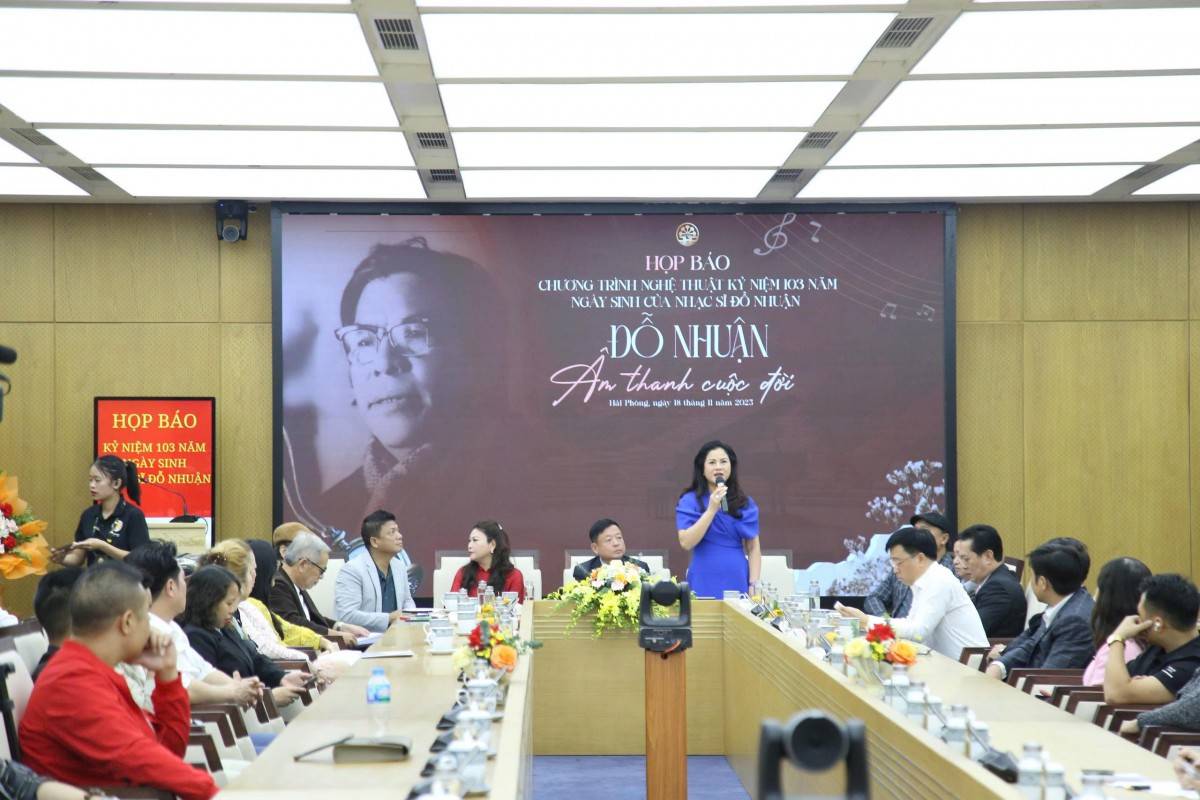 Hải Phòng đánh thức ký ức âm nhạc Đỗ Nhuận trong đêm nghệ thuật 6/12/2025