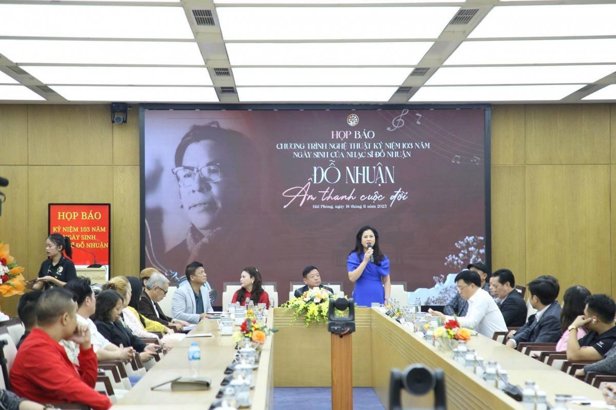 Hải Phòng đánh thức ký ức âm nhạc Đỗ Nhuận trong đêm nghệ thuật 6/12/2025