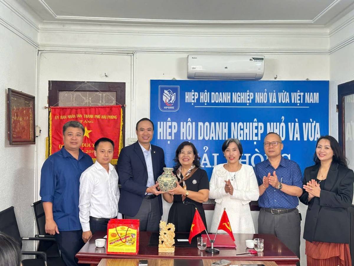 Hiệp hội Doanh nghiệp nhỏ và vừa TP Hải Phòng: Lan tỏa tinh thần kết nối – đổi mới – đồng hành vì sự phát triển bền vững