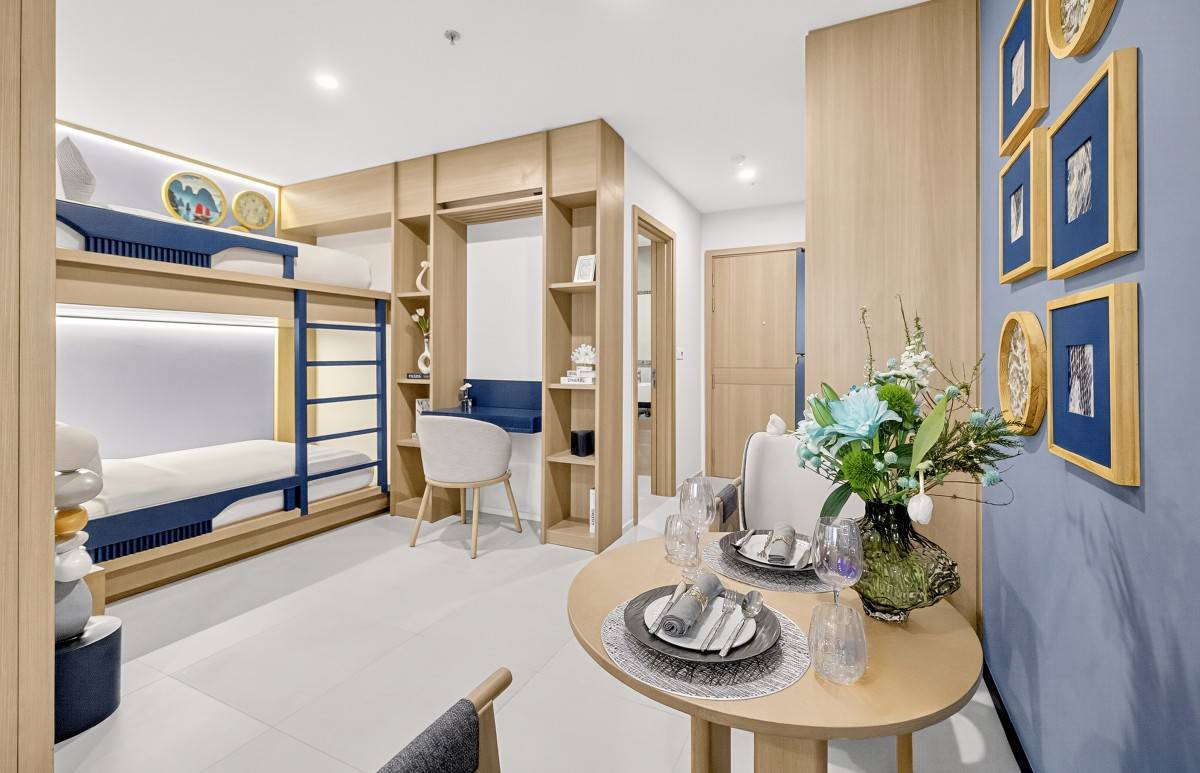 Căn hộ mẫu 1N + Sun Centro Town. Ảnh: Sun Property.