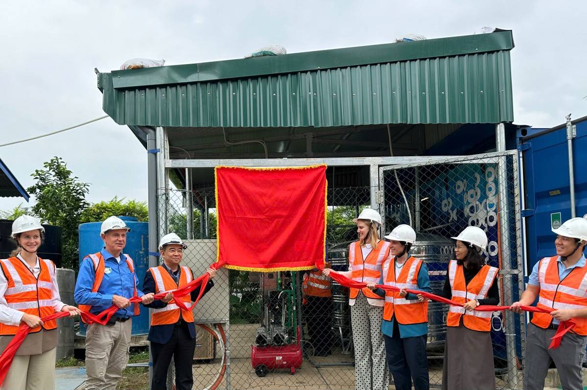 Khởi động Dự án thí điểm tái sử dụng nước thải công nghiệp