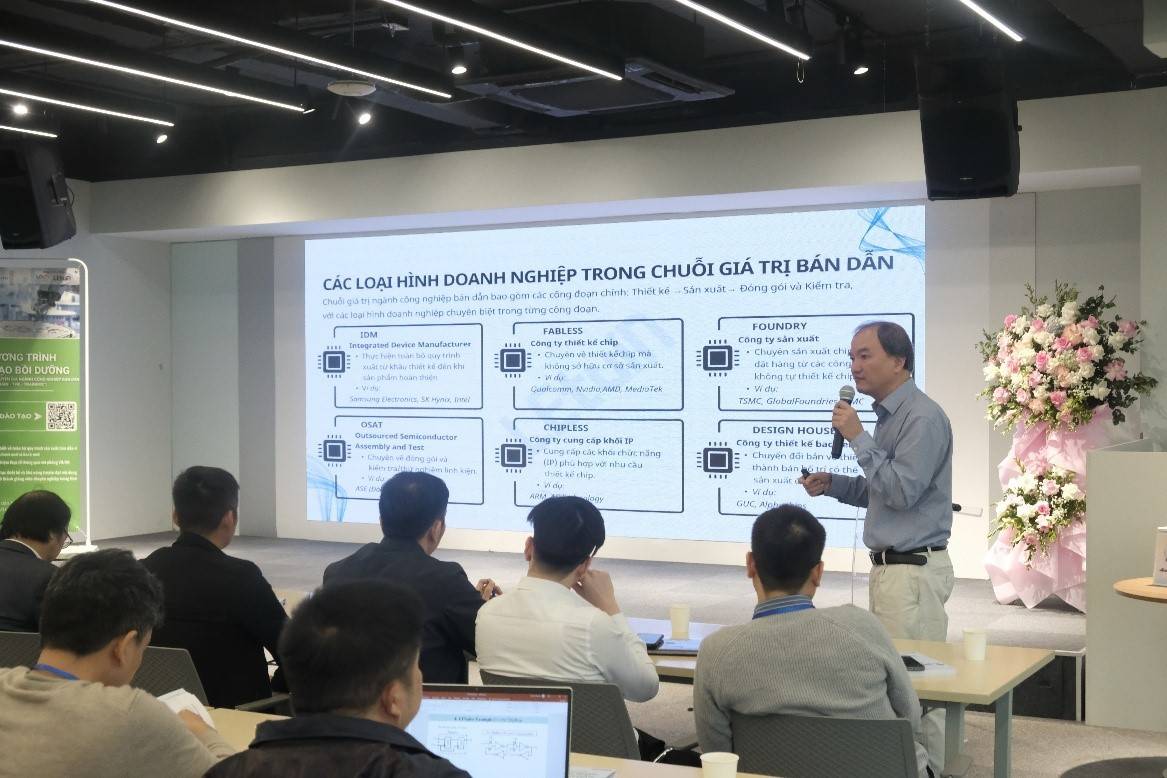 Chương trình Đào tạo bồi dưỡng cho Giảng viên, chuyên gia Công nghiệp bán dẫn, diễn ra ngày 18/11/2025 tại Hà Nội