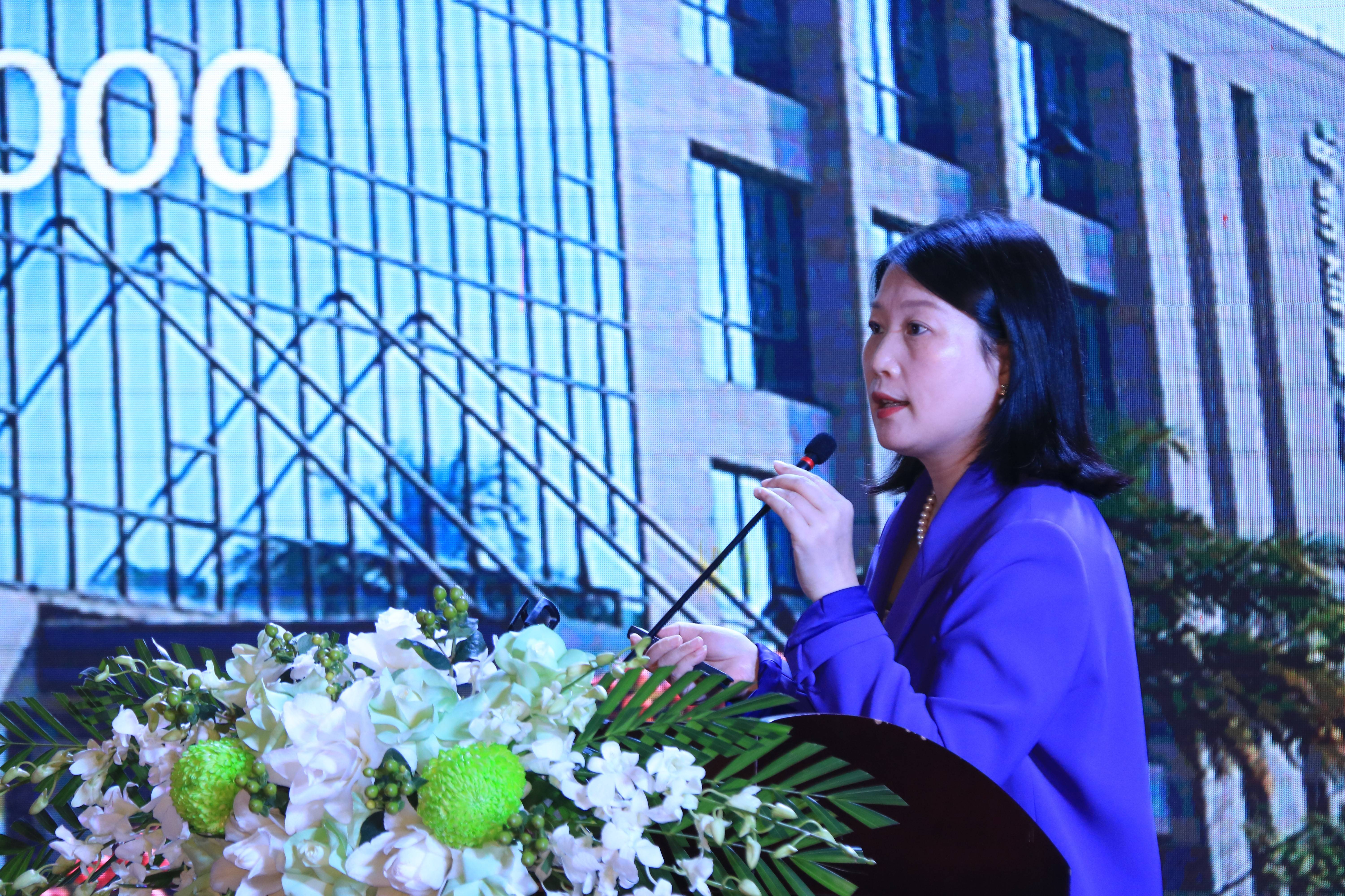 Đại diện doanh nghiệp tỉnh Vân Nam, Trung Quốc chia sẻ tại Hội nghị