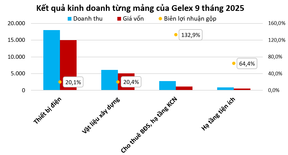 Những con số ít được đề cập trong báo cáo tài chính của Tập đoàn Gelex