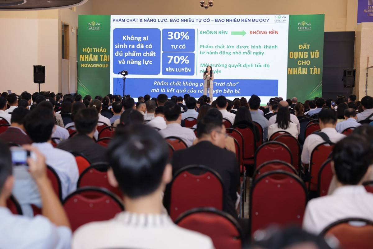 NOVAGROUP thu hút gần 1000 ứng viên tại hội thảo nhân tài