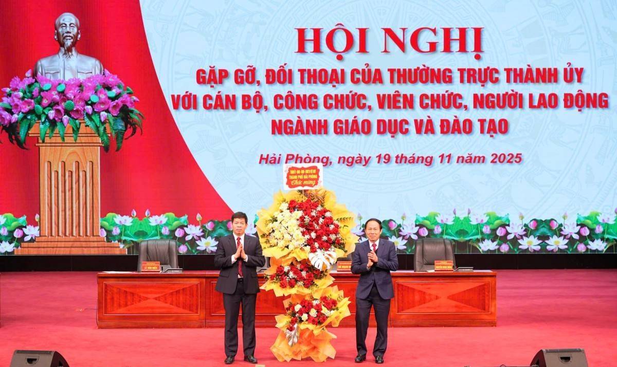 Hải Phòng đối thoại cùng đội ngũ nhà giáo: Khẳng định vị thế giáo dục thành phố Cảng trong kỷ nguyên mới